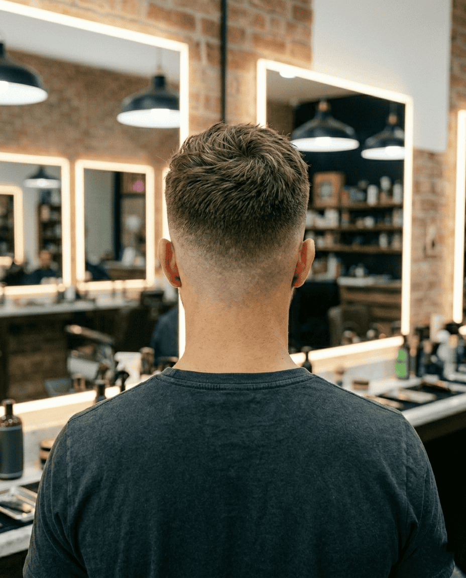 Corte Degradado con Máquina y Navaja